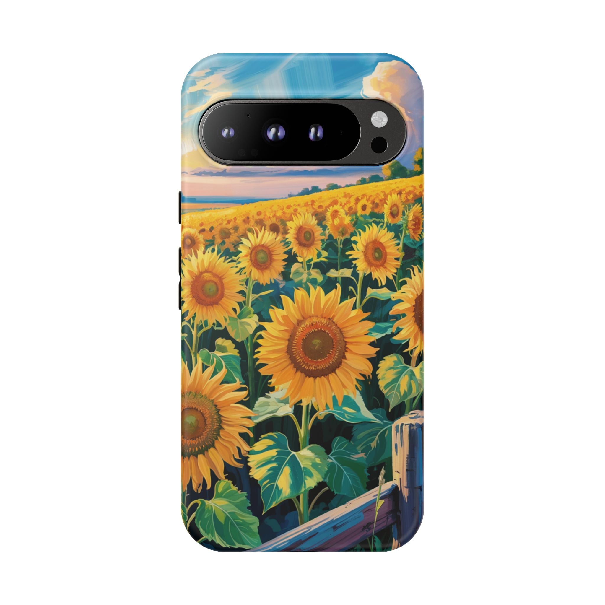 Sunflower Smartphone Case, Vibrant Floral Phone Case