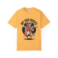 My Dog Rocks T-shirt, Golden Retriever Playing Guitar Tee