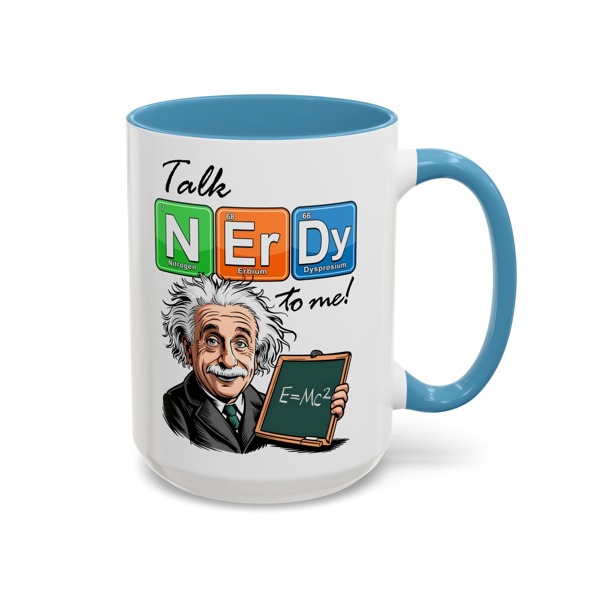 Talk Nerdy To Me Albert Einstein Coffee Mug