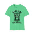 Sarcasm Is My Love Language Funny Cat T-Shirt