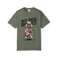My Dog Rocks, Poodle Guitar T-Shirt