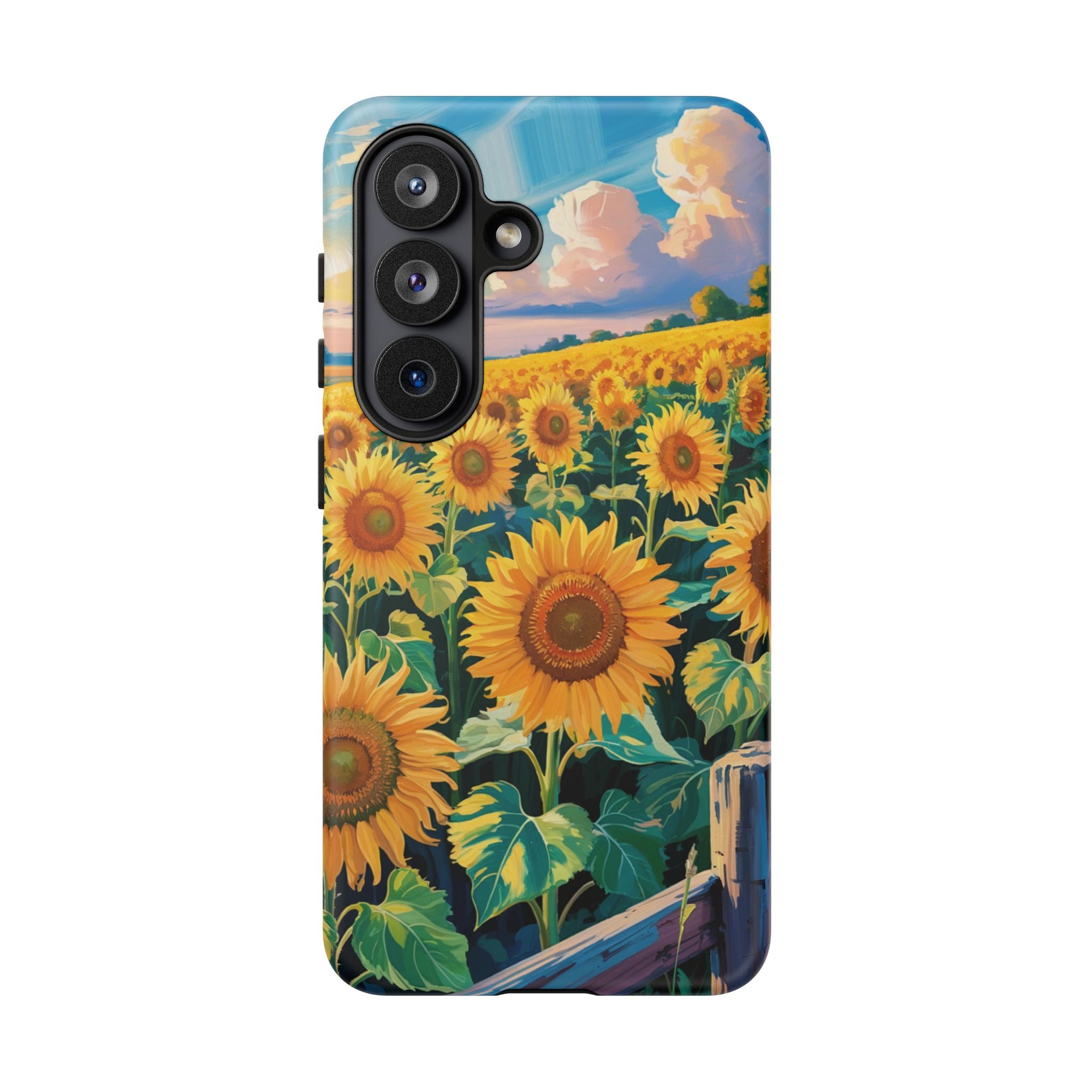 Sunflower Smartphone Case, Vibrant Floral Phone Case