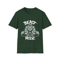 Beast Mode Exercise T-Shirt with a Gorilla Lifting Weights