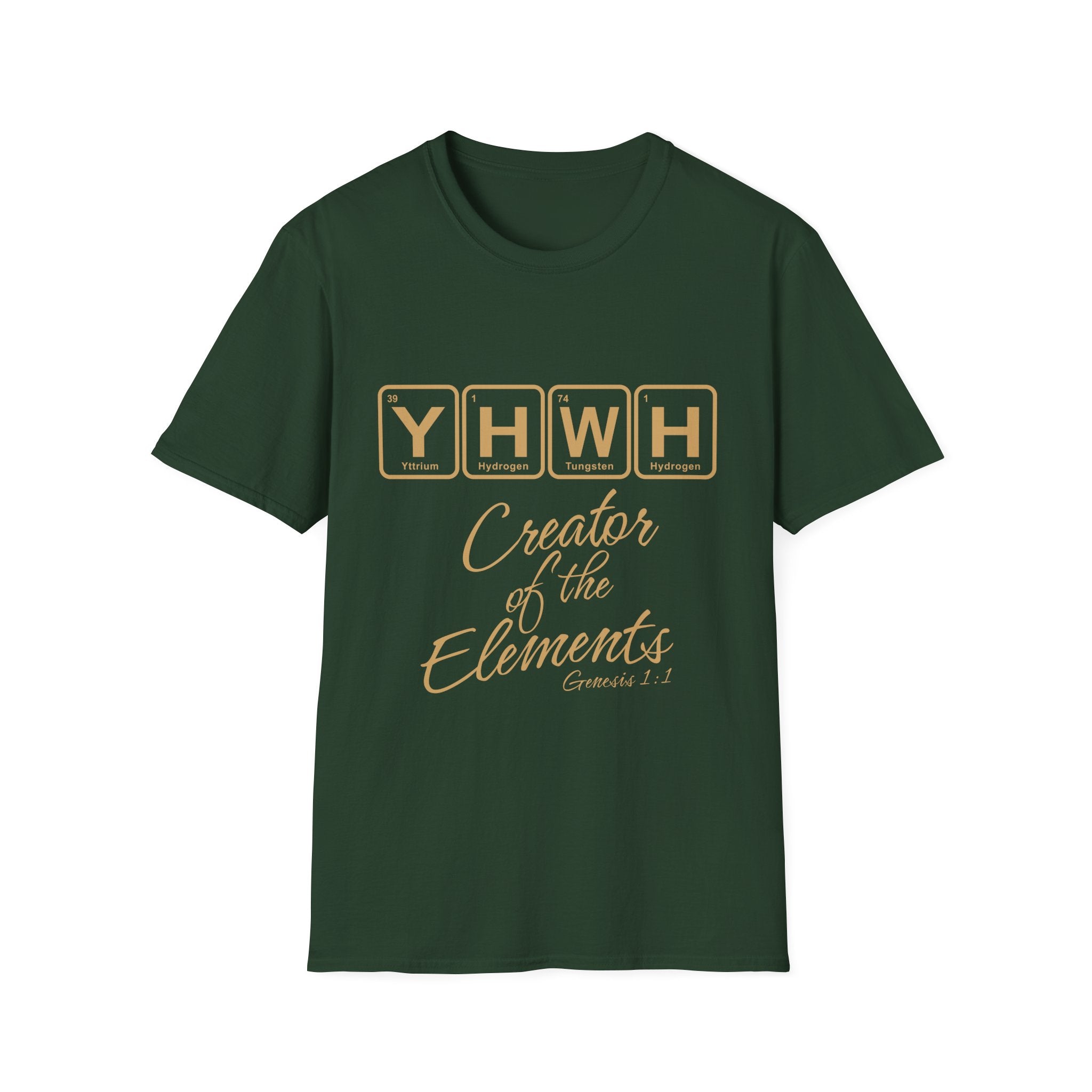 YHWH Creator of the Elements T-shirt