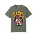 My Dog Rocks T-Shirt, Beagle Playing Guitar Tee