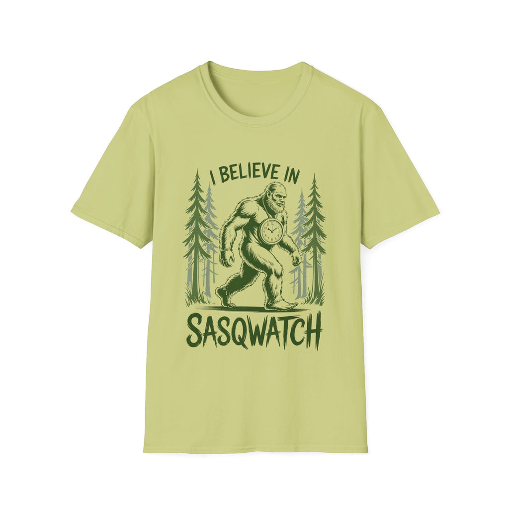 I Believe in Sasqwatch, Funny Big Foot T-Shirt