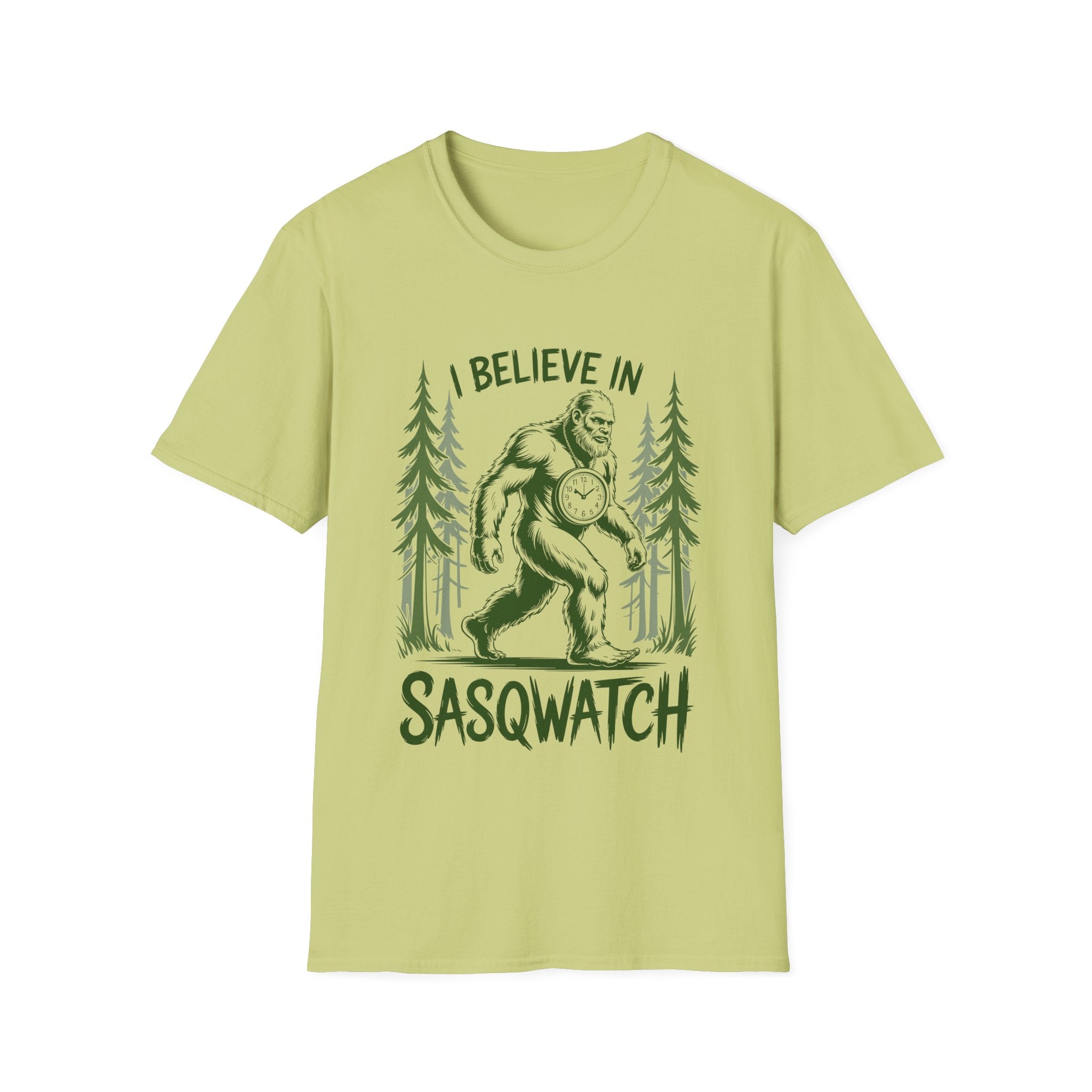 I Believe in Sasqwatch, Funny Big Foot T-Shirt