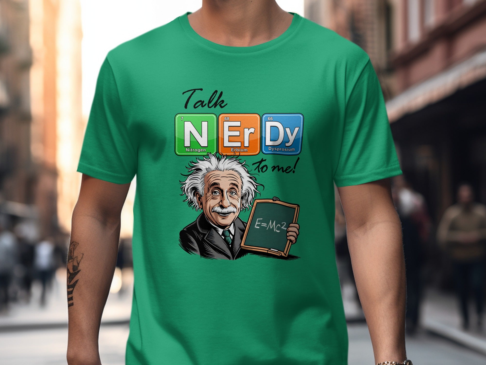 Talk Nerdy To Me Albert Einstein T-Shirt