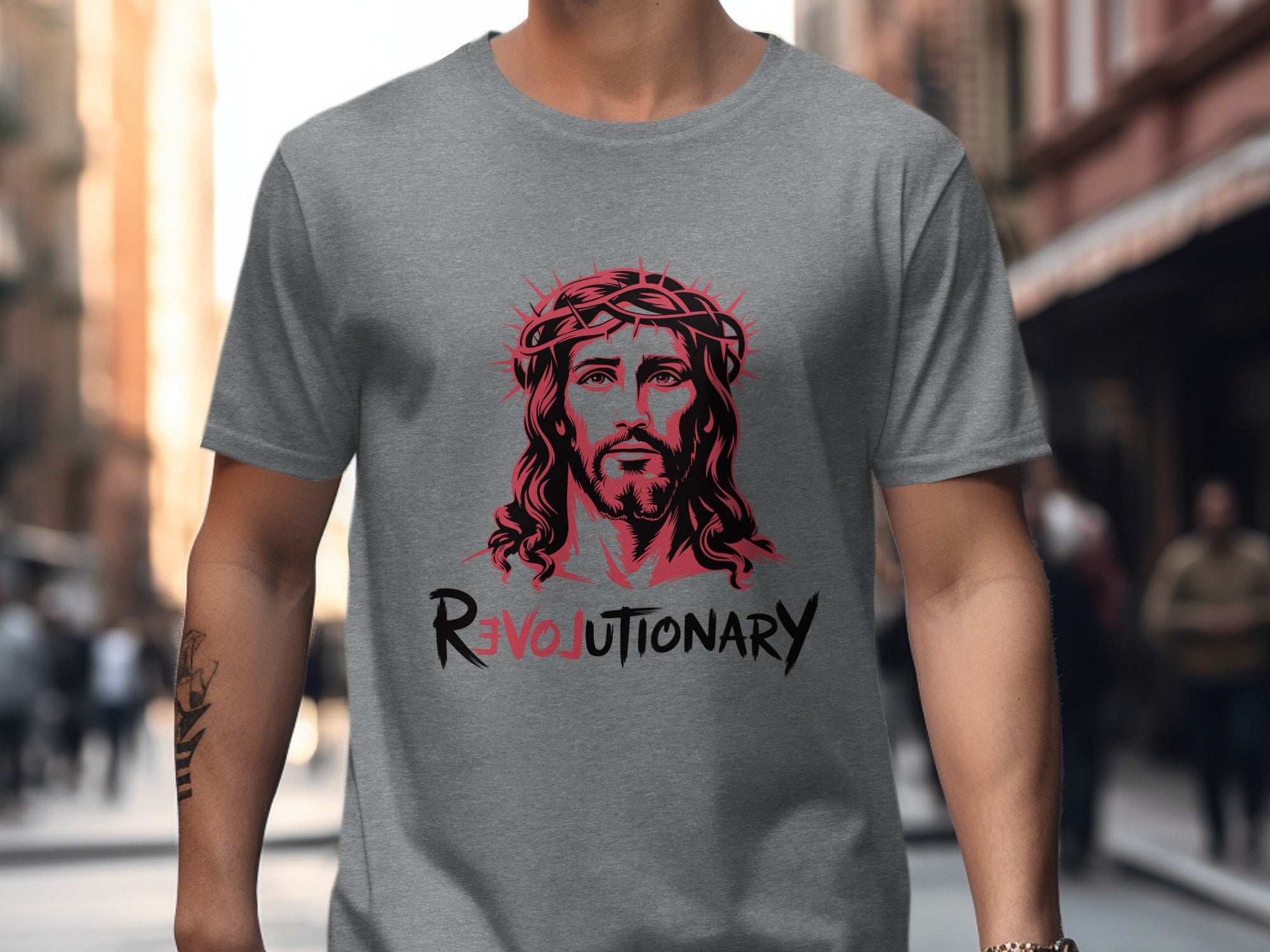 Revolutionary Love of Jesus, Christian T-Shirt