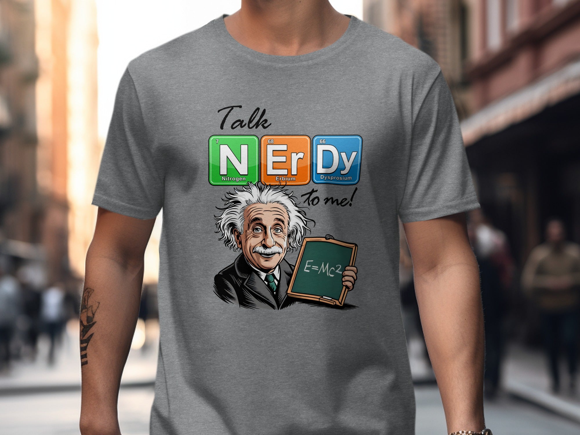 Talk Nerdy To Me Albert Einstein T-Shirt
