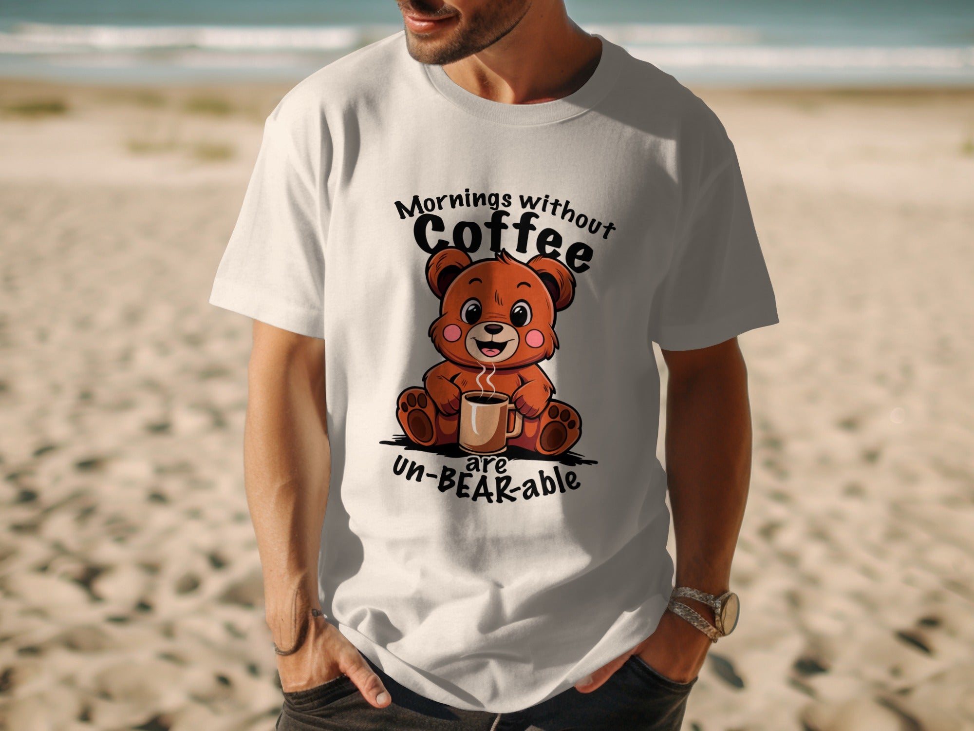 Mornings Without Coffee Are Un-BEAR-able T-Shirt