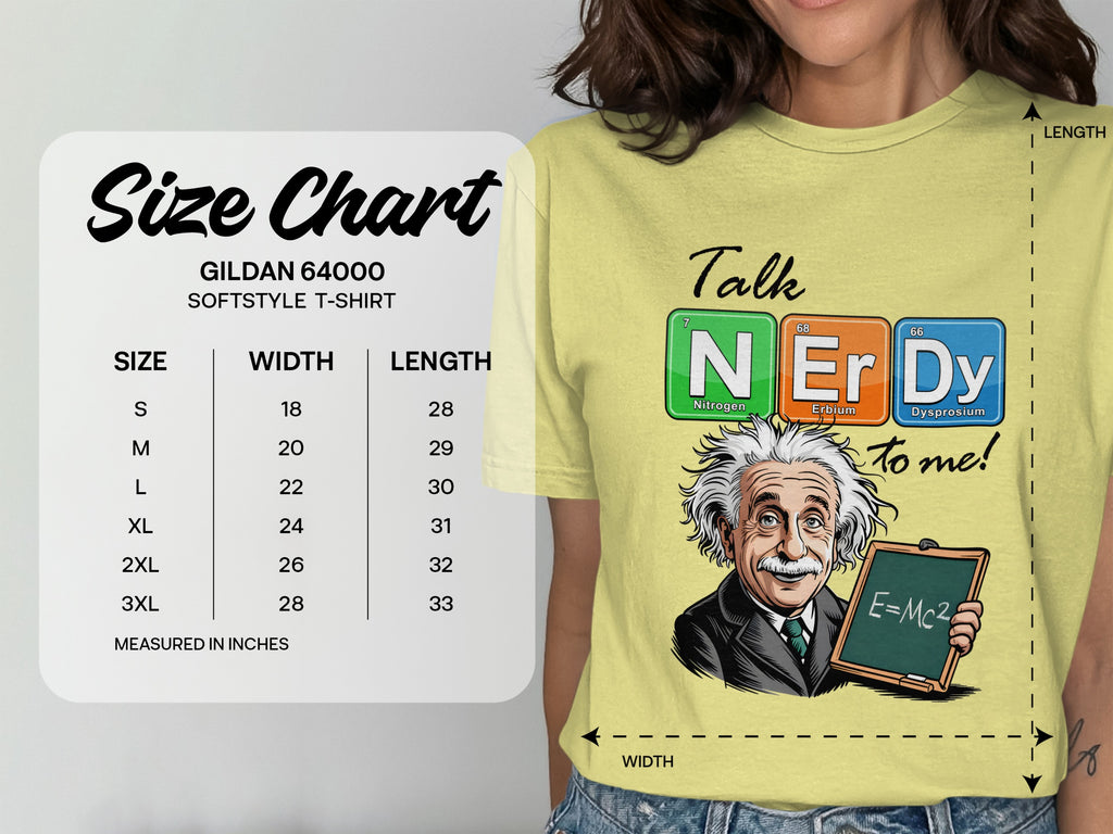 Talk Nerdy To Me Albert Einstein T-Shirt