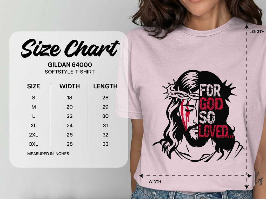 For God So Loved, Christian T-Shirt