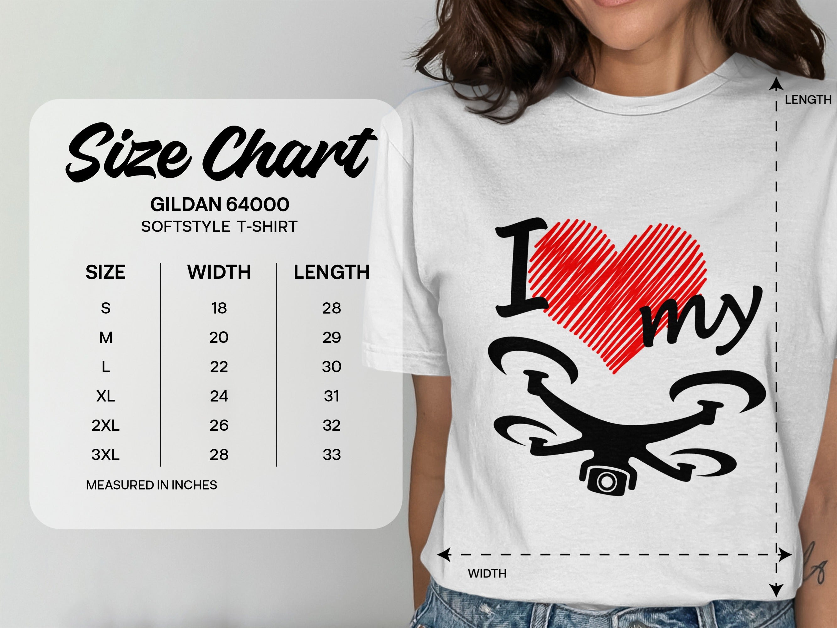 I Love My Drone T-Shirt
