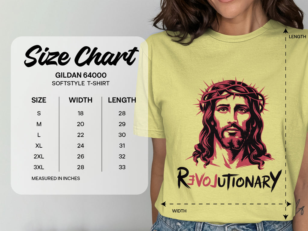 Revolutionary Love of Jesus, Christian T-Shirt