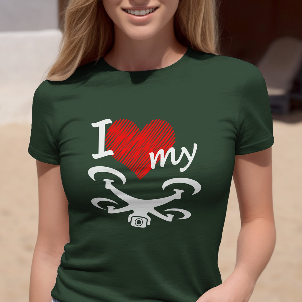 I Love My Drone T-Shirt