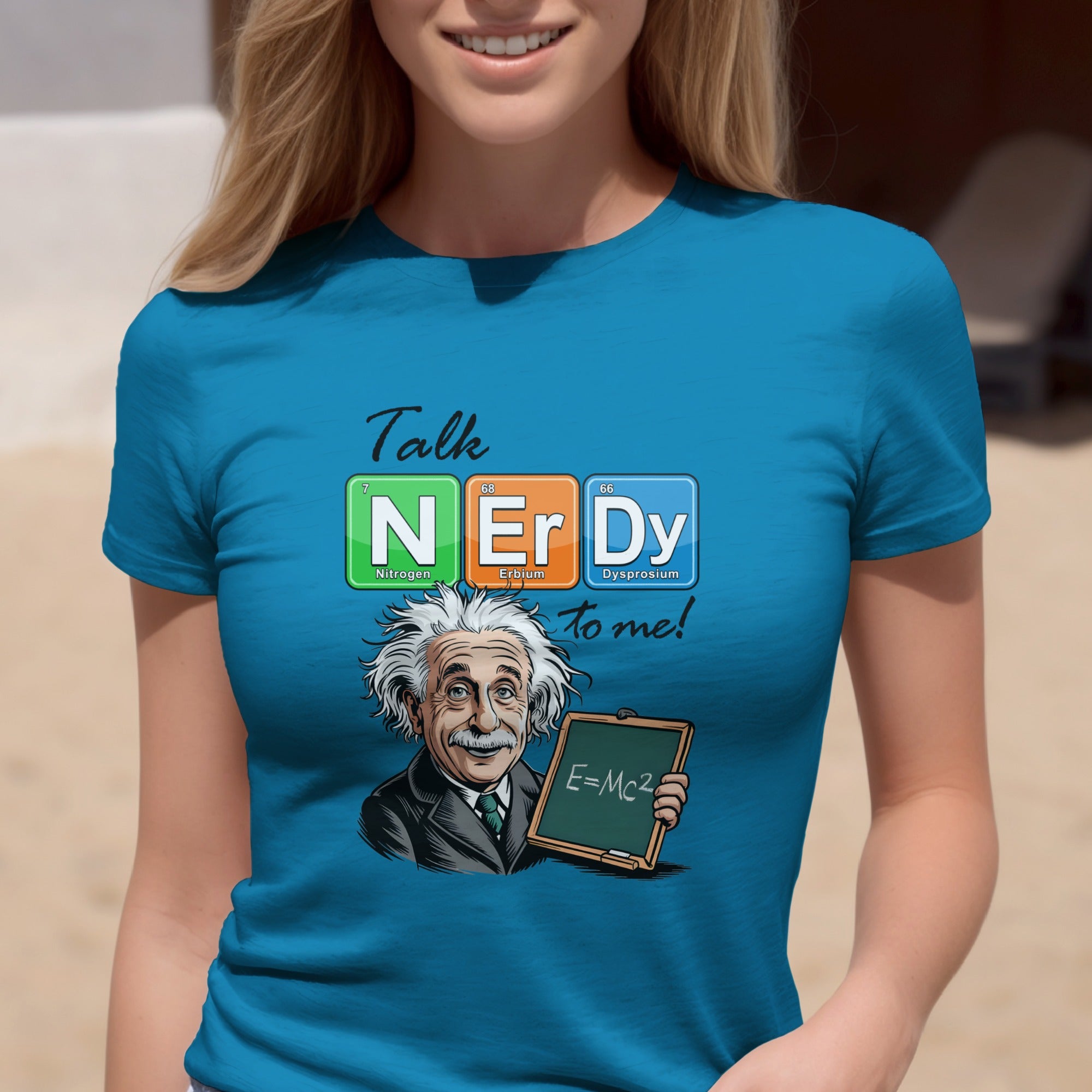 Talk Nerdy To Me Albert Einstein T-Shirt