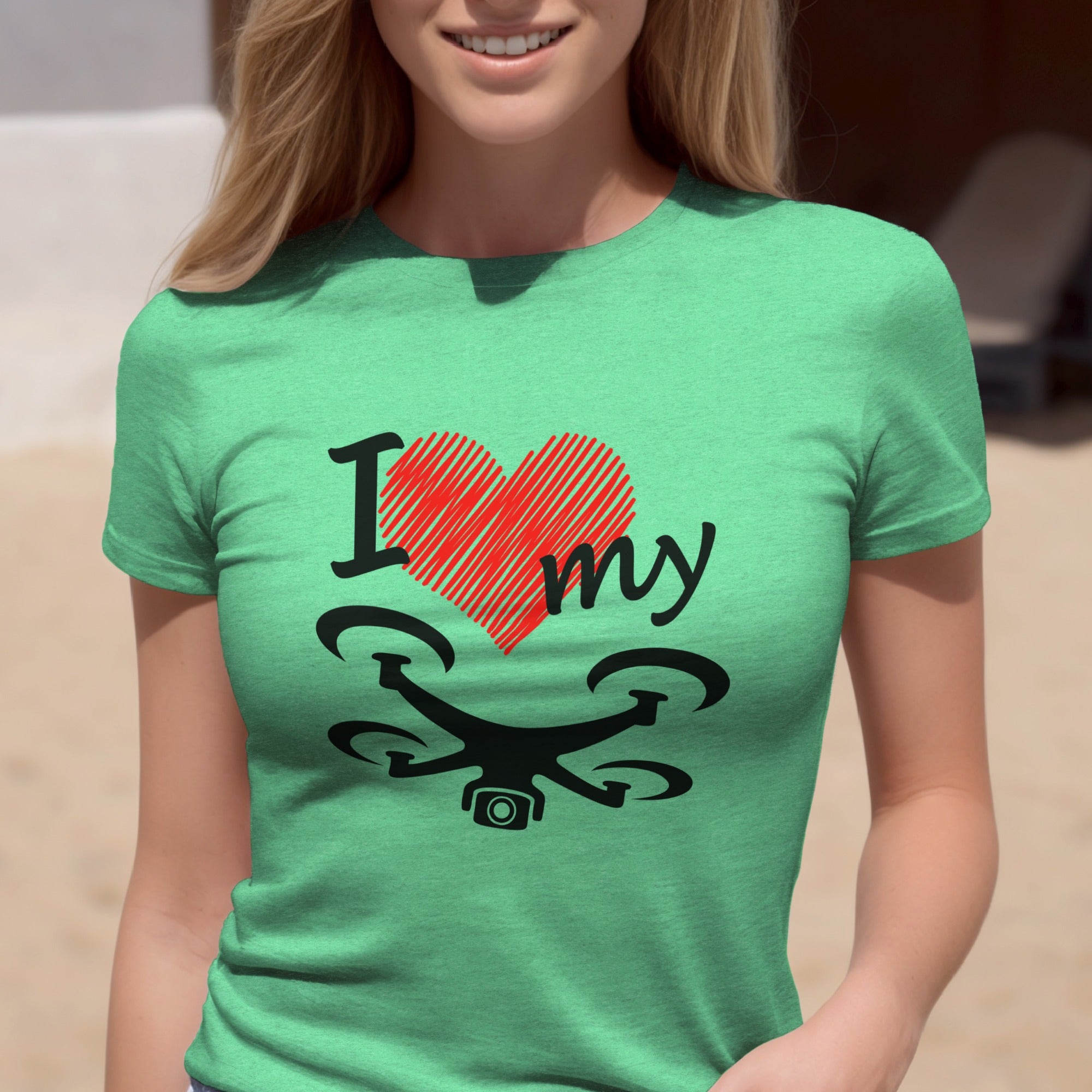 I Love My Drone T-Shirt