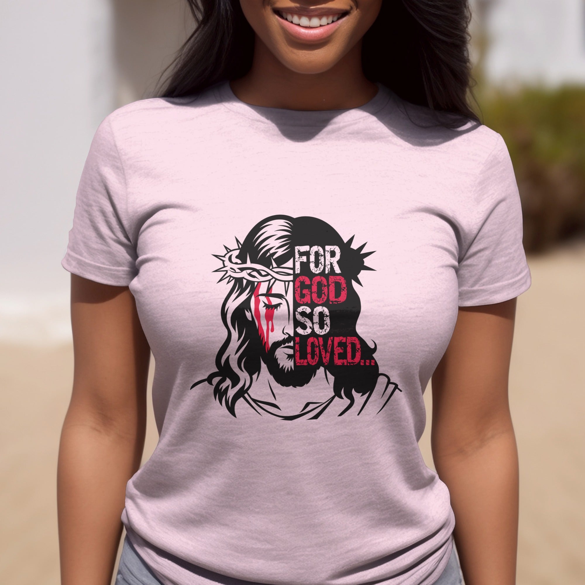 For God So Loved, Christian T-Shirt