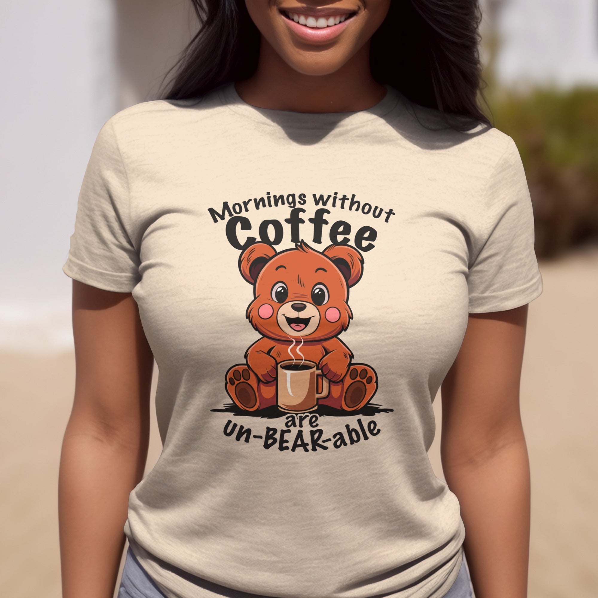 Mornings Without Coffee Are Un-BEAR-able T-Shirt