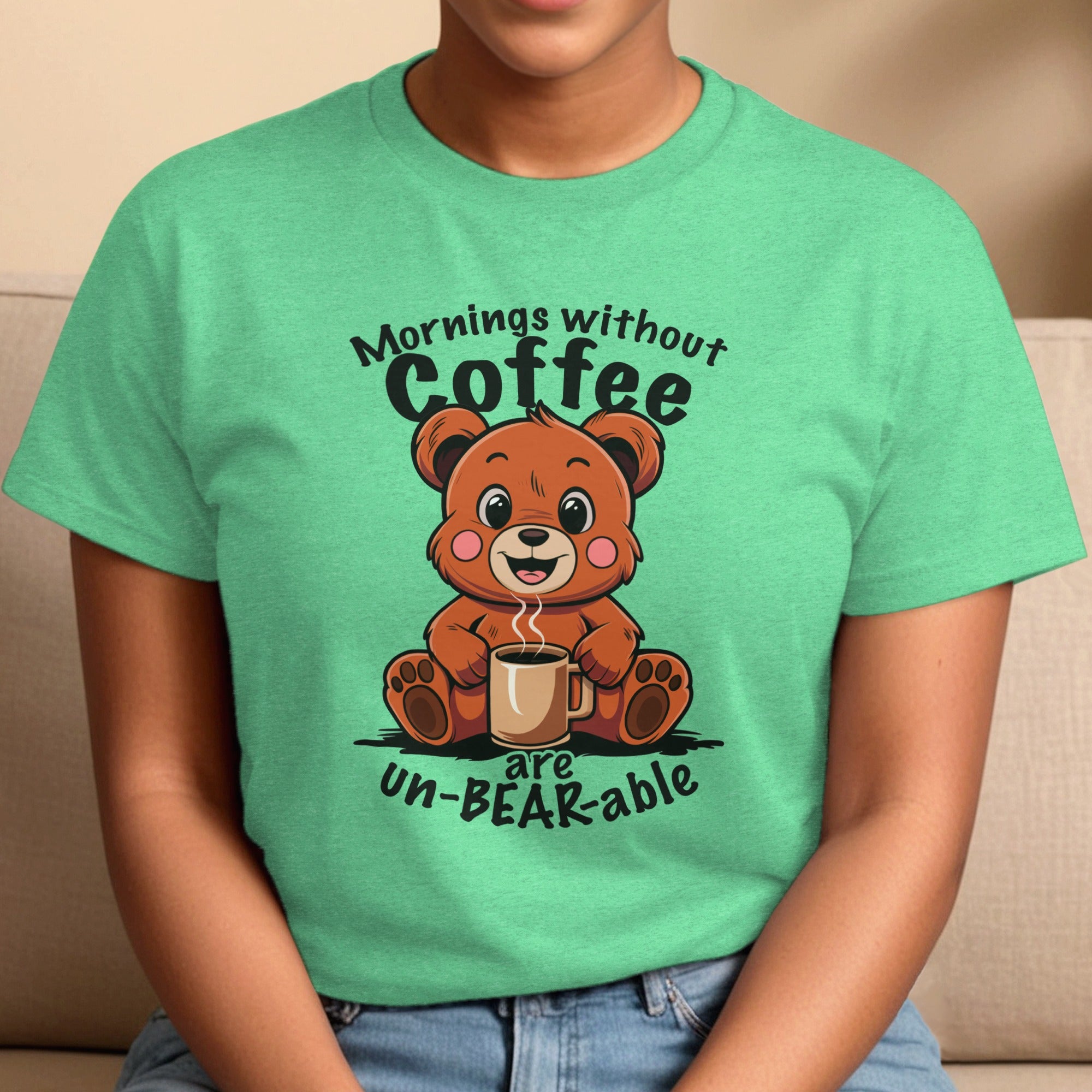 Mornings Without Coffee Are Un-BEAR-able T-Shirt
