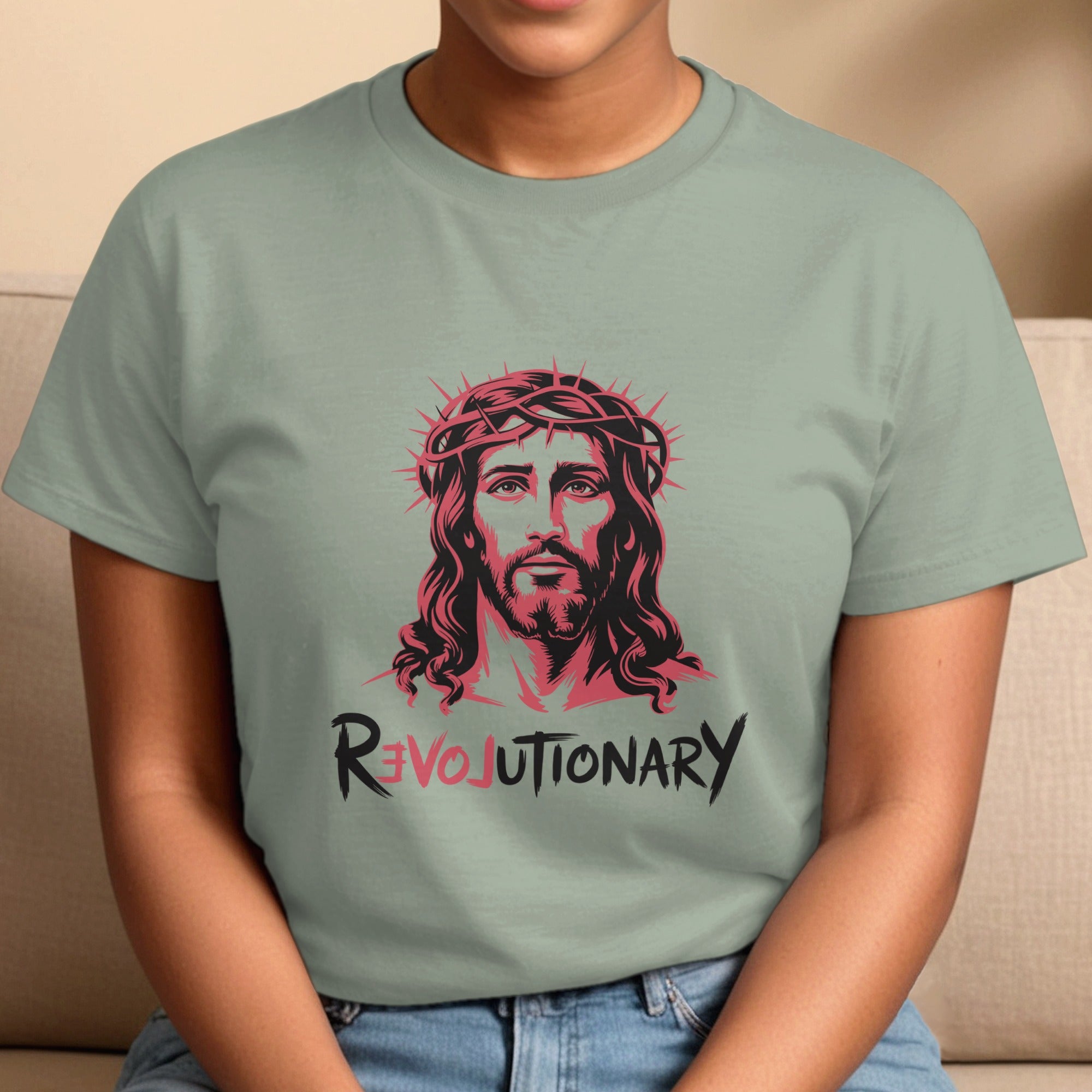Revolutionary Love of Jesus, Christian T-Shirt